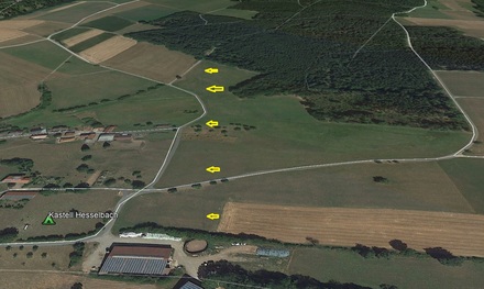 Limes Pfahlgraben Sichtbar