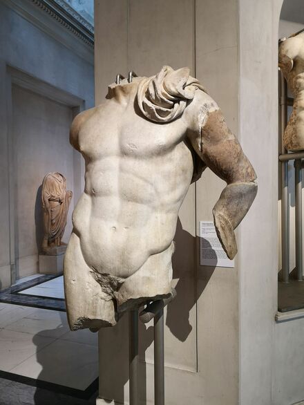 Torso of an honorary statue of a citizen