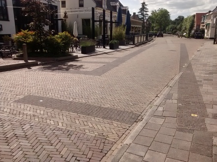 Contouren fundament villa 'Oude Dorp'