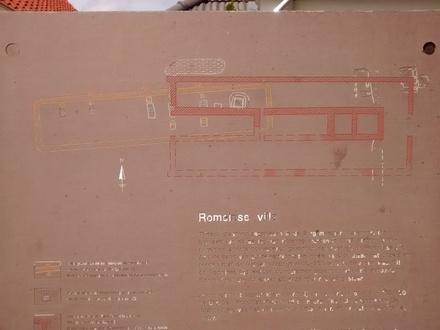 Informatiebord villa oude centrum Houten