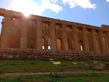 Temple of Concordia, Agrigento. View from N.