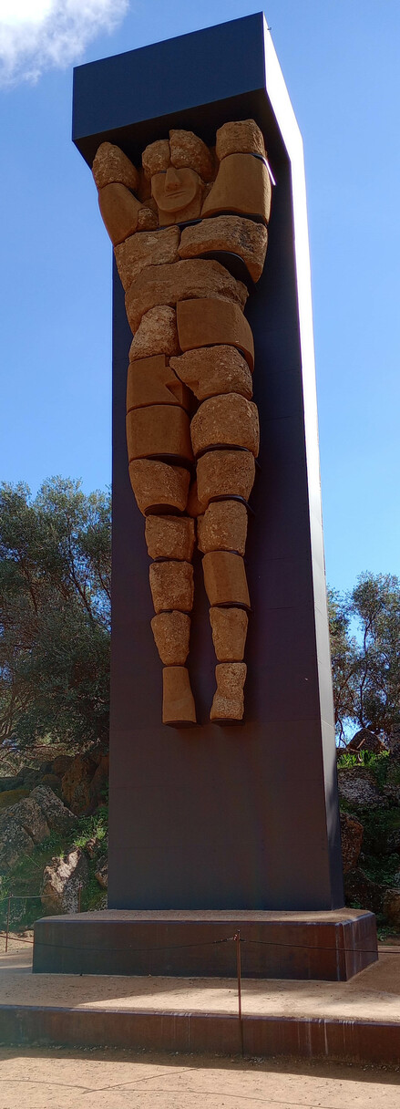 The restored Telamon.