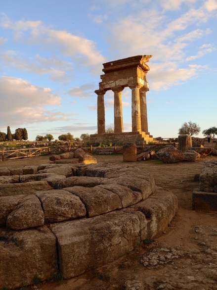 Temple of Castor and Pollux, Agrigento.