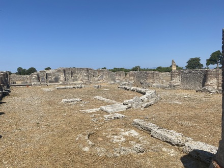 Roman basilica Paestum