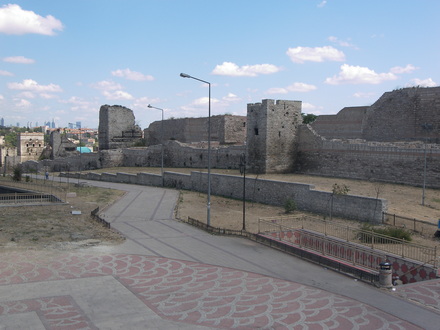 Byzantine City Walls of Constantinople, (Istanbul)
