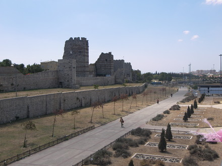Byzantine City Walls of Constantinople, (Istanbul)