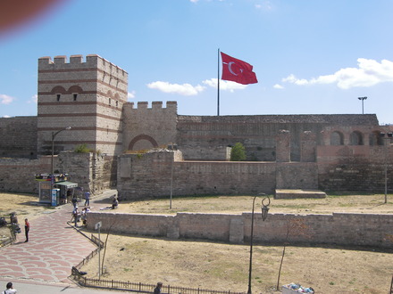 Byzantine City Walls of Constantinople, (Istanbul)