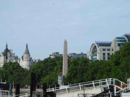 Heliopolis, Temple, obelisk (a.k.a. Cleopatra's needle, London)