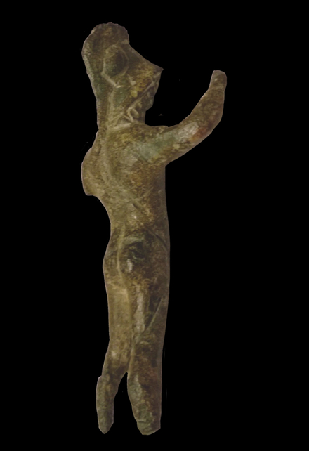 Mars - achter- en zijaanzicht