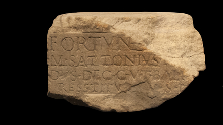 Votiefsteen Marcus Sattonius Iucundus