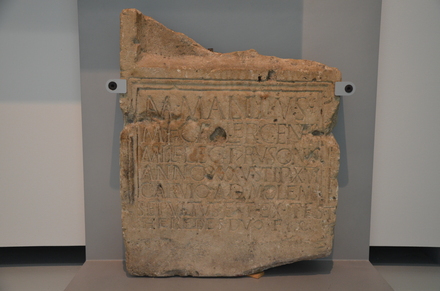 Grafsteen Marcus Mallius