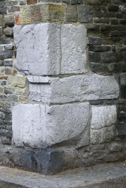 Roman blocks of stone