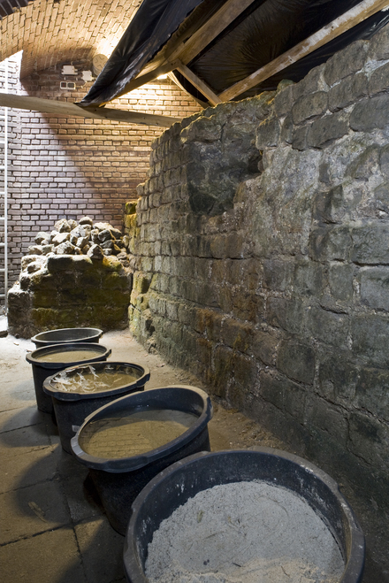 Muur castellum traiectum