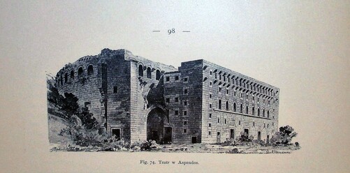 Roman theatre, Aspendos