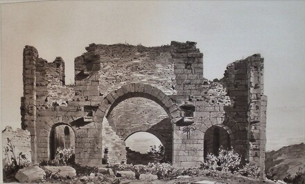 Roman Basilica in Aspendos.