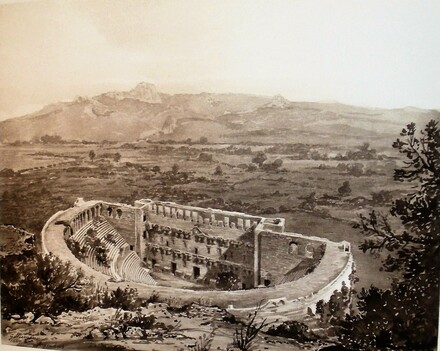 Roman theatre, Aspendos