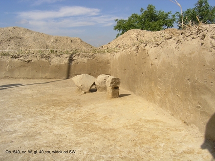 Lipnik - cementary - excavations 2006