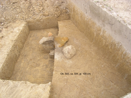 Lipnik - cementary - excavations 2006