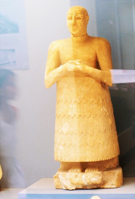 Sumerian statue of Lugal Dalu
