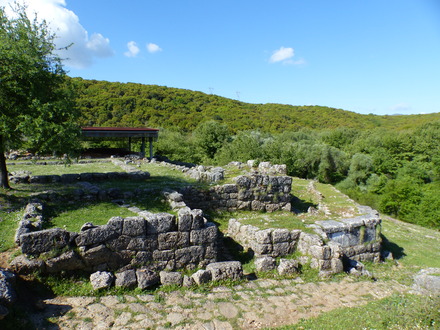 RUINS ON ANCIENT GITANA, THESPROTIA REGION GREECE