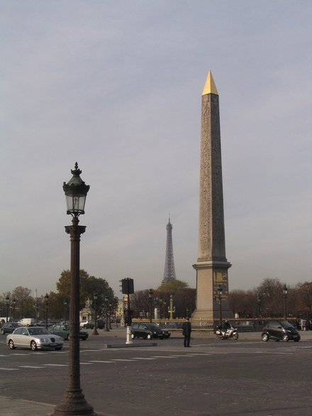 Luxor, Temple, obelisk (now in Paris)