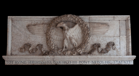 Forum Traianus, Eagle Relief