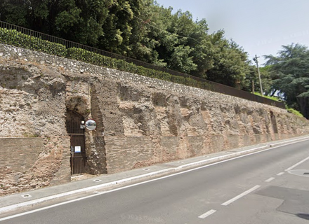 Roman terrace wall