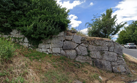Ancient polygonal city wall