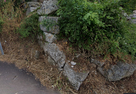 Ancient polygonal city wall