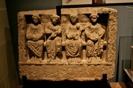 Sculpture of four mother goddesses