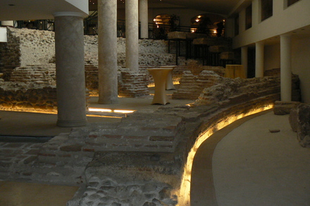 Remnants of the Serdica amphiteatre