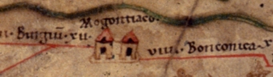 Tabula Peutingeriana: Mogontiacum