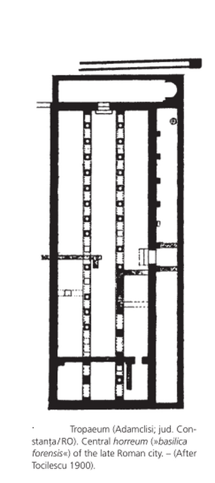 Civitas Tropaensium, Basilica forensis