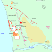 Ai Khanum, Map