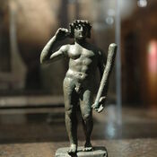 Ai Khanum, Temple of the niches, Statuette of Heracles