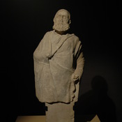 Ai Khanum, Gymnasium, Statue of a man