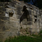Apollonia, Hellenistic retaining wall
