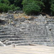Buthrotum, Theater, orchestra and seats