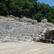 Buthrotum, Theater, orchestra and seats