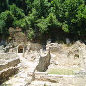 Buthrotum, Well and temple of the goddess Athena