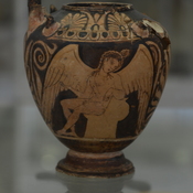 Dyrrachium, Vase, red figure showing Eros