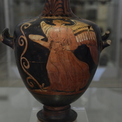 Dyrrachium, Vase, red figure showing Nike