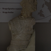 Dyrrachium, Fragment of a statue of a warrior