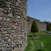 Elbasan,  City wall with ramparts
