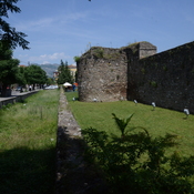 Elbasan,  City wall with ramparts