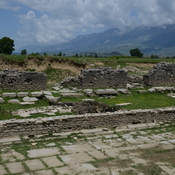 Hadrianopolis, Theater, orchestra and remains of the scene