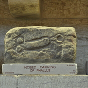 Carving of phallus