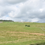 Overview of fort Housesteads from south-east