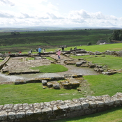 Ruins of hospital at Housesteads