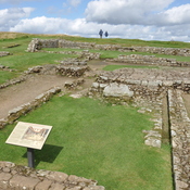 Ruins of hospital at Housesteads